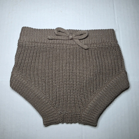 GRAYSON COLLECTIVE Brown Knit Bloomers Size 3-6 months - Picture 1 of 3